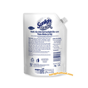 Liquide vaisselle écologique Sunlight Bio-care aux sels minéraux naturels et à l'aloe vera, recharge 2 kg - Product Image 2