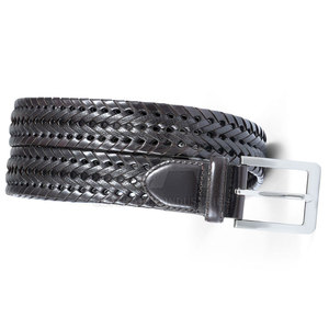 Ceintures en cuir classiques avec boucle de sécurité, ajustement de la taille, matériau durable, finition lisse, options de vente en gros personnalisées - Product Image 1