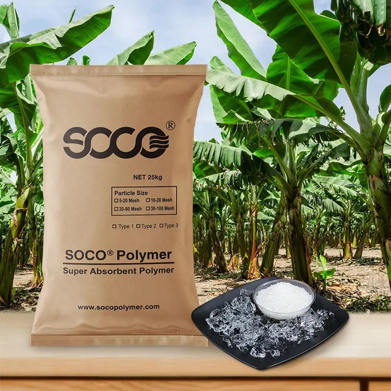 SOCO Polymer Polyacrylate Potassium For Slope Repair