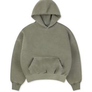 Sudadera con Capucha Extra Grande de Invierno, 100% Algodón, Lavada con Ácido, de Alta Calidad, con Serigrafía - Product Image 1