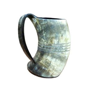 Taza de Cuerno Vikinga con Diseño de Cuerno, Ecológica, Impermeable, para Cerveza y Café, Estilo Nórdico, para el Día de San Valentín y Halloween - Product Image 1