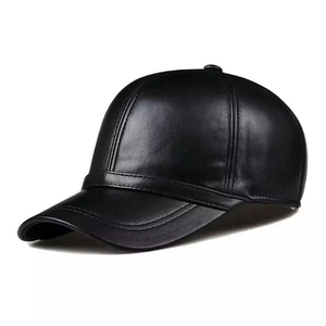 Gorra de Béisbol de Cuero de Dos Tonos, Unisex, Nueva Tendencia, Gorra Personalizada de Alta Calidad, Gorra Bordada Personalizada - Product Image 2