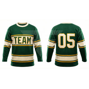 Camiseta de Hockey Personalizada de Alta Calidad, Tejido de Malla de Poliéster, Unisex, Ajuste para Adultos, Transpirable, Talla Grande - Product Image 2