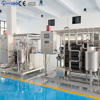 Prix de la machine de pasteurisation du lait industrielle de petite taille 500l