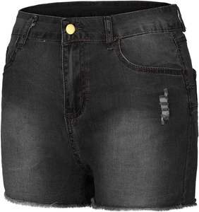 Trendy women shorts made with premium denim fabric and modern fashion inspired streetwear design. - Product Image 6