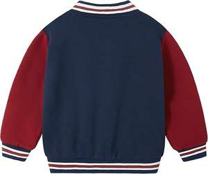 Veste de sport pour enfants personnalisable par le fabricant OEM, hiver, multicolores, manches régulières, haute qualité, coupe-vent, respirante - Product Image 2