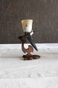 Natural Viking Horn Wooden Kitchenware (Handmade) for Historical Collectors and Enthusiasts-Box Packaging Christmas Special - Product Image 4