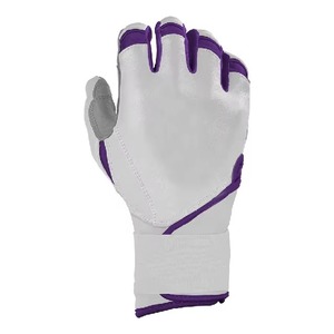 Baseball Batting Gloves Leather Performance Grip Comfortable Fit Ambidextrous <b>Hook</b> Loop Closure Youth Sports Training Gloves - Product Image 3