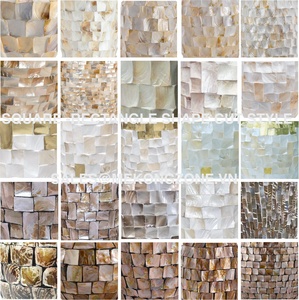 Coquillage de mer du Vietnam, fleur de nacre et vase décoratif, bol, jardinière d'orchidée, bol en laque - Product Image 4