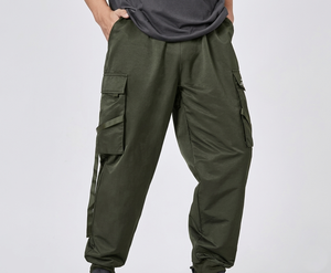 Wholesale <b>Mens</b> Cargo Pants Cotton Fabric Utility Pants Bulk Supply USA Market Fast Delivery - Product Image 1