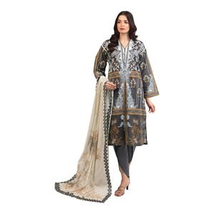 Robe Salwar Kameez pour femmes indiennes, pakistanaises et punjabies, parfaite avec un tissu en lin luxueux pour l'hiver - Product Image 1
