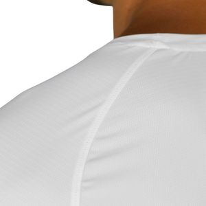 Camiseta Deportiva de Manga Larga Blanca para Hombre, Ligera, Transpirable, para Entrenamiento Atlético, Running y Deportes - Product Image 3