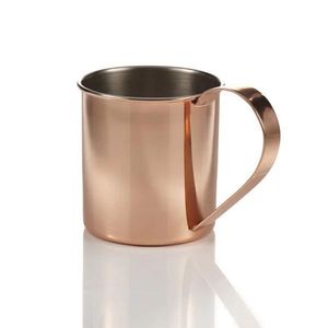 Mug à boisson en cuivre durable pour boissons froides, eau, infusions aux herbes et routine quotidienne saine - Product Image 1
