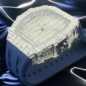 Reloj de Joyería con Moissanita, Reloj de Lujo con Incrustaciones de Diamantes, Venta al por Mayor - Product Image 1