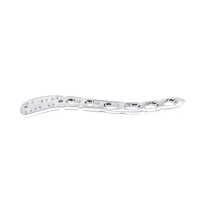 Plaque claviculaire supérieure vétérinaire LCP 2,7 mm 3,5 mm en acier inoxydable, kit d'implants orthopédiques 8 pièces