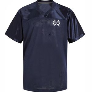 Maillot de rugby professionnel en mesh avec impression par sublimation, manches courtes, personnalisable, OEM/ODM disponible pour les équipes et les clubs - Product Image 2