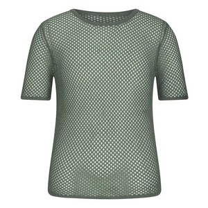 Breathable Men Mesh Shirt Fitness Workout <b>Drop</b> Shoulder Crew Neck Men Mesh Shirt With Custom Design And Size - Product Image 3