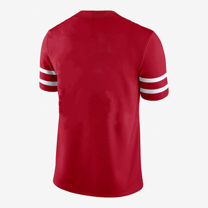 เสื้ออเมริกันฟุตบอลสั่งทำพิเศษ ระบายอากาศได้ดี แขนสั้น สำหรับฤดูร้อน ผลิตจากโพลีเอสเตอร์ 100% คุณภาพสูง ขายส่ง สินค้ามาใหม่ - Product Image 3