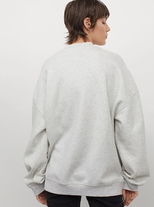 Sudadera Extra Grande con Cuello Redondo para Mujer, Estampado de Dibujos Animados, Manga Larga, 100% Algodón Tejido, Ropa de Otoño - Product Image 5