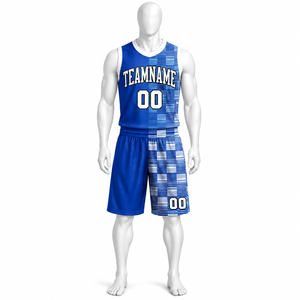 Nuevo Uniforme de Baloncesto Estampado de Talla Grande para Adultos, Estilo Lakers, Transpirable, de Secado Rápido, Antibacterial, 100% Poliéster - Product Image 6