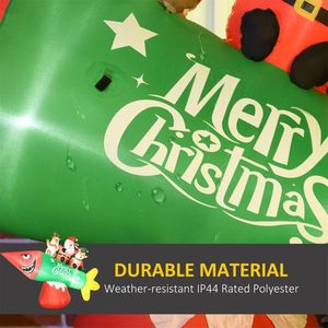 Christmas Snowman <b>Inflatable</b> Outdoor Holiday Yard Decorations Festive Christmas Decor for Your Home or <b>Garden</b> - Product Image 2