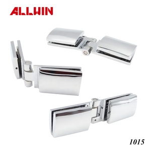 OEM ODM Glass Door Brass Hinge Rectangular Clip - Product Image 6