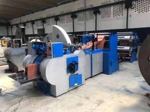 Machine à fabriquer des sacs en papier BAGMAC, entièrement automatique, haute vitesse, pour sacs de courses, avec accessoire d'impression bicolore - Product Image 2