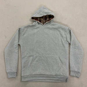 เสื้อฮู้ดดี้ลายสก็อตสไตล์อเมริกันฮิปฮอปแบบหลวมสำหรับผู้ชายและผู้หญิงรุ่นใหม่ล่าสุด เหมาะสำหรับฤดูใบไม้ร่วงและฤดูหนาว - Product Image 5