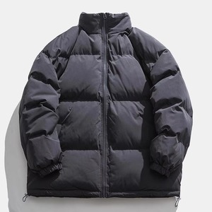 RNSHANGER Men's Winter <b>Slim</b> <b>Fit</b> Formal Puffer <b>Jacket</b> Waterproof & Windproof 100% Polyester Thick Fabric Zipper Closure - Product Image 1