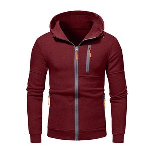 Ensemble survêtement 2 pièces respirant et coupe-vent avec logo personnalisé imprimé – Survêtement d'hiver uni pour homme - Product Image 6