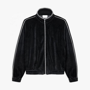 Conjunto Deportivo Personalizado de Alta Calidad, Chaqueta con Cierre y Pantalones de Chándal Unisex, 2 Piezas, Manga Larga, Invierno, Poliéster/Algodón - Product Image 2
