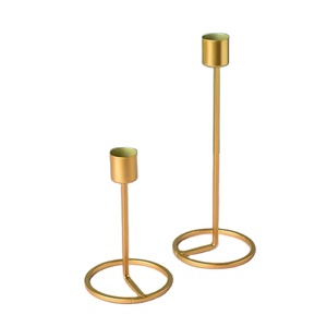Classical Design Best Quality Handmade Hot Selling Metal Candle <b>Stand</b> Good Selling Table Ware for Dinner Candle Stick Holder - Product Image 1