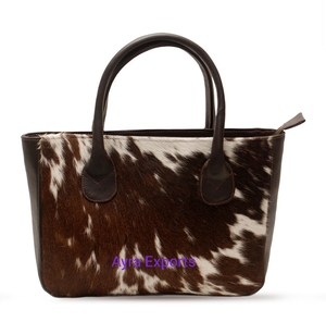 Bolso Tote Cuadrado de Cuero Genuino para Mujer, Correa de Hombro Extraíble, Cierre de Cremallera, Flores, Color Sólido, para Uso Diario y Viajes - Product Image 3