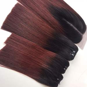 Extensions de cheveux humains brésiliens droits en os brut vierge 100% Dentelle HD Sensation douce et confortable Perruques durables du Vietnam - Product Image 4