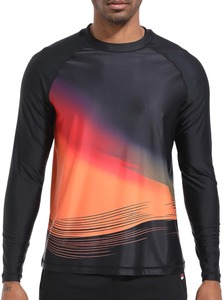 Vente en gros de rashguards personnalisés pour BJJ, manches longues, séchage rapide, protection UV UPF 50+, respirant, polyester/nylon, 220g, unisexe, MMA Jiu - Product Image 4