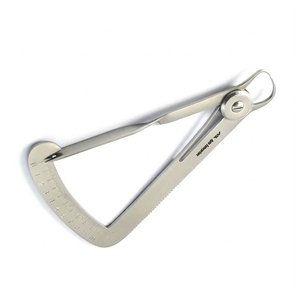 Jauge dentaire Iwanson à ressort pour couronne, calibre 10 mm, instrument de mesure pour le contour du modèle de couronne dentaire en cire - Product Image 4