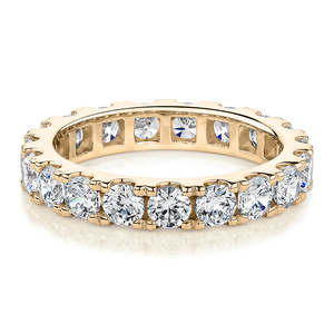 Anillo de Eternidad Clásico de Oro Blanco de 10K con Diamantes Cultivados en Laboratorio, Chapado en Rodio, 2.09 CT, Anillo de Compromiso, Boda o Aniversario para Mujer - Product Image 5