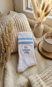 Chaussettes en laine personnalisées, tie-dye dégradé, tricotées, chaudes, respirantes, à longue bordure, pour l'automne et l'hiver, pour femmes, hommes et enfants - Product Image 4