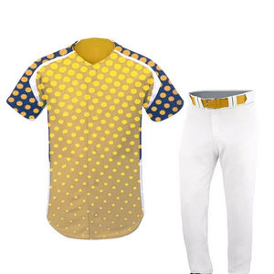 New Arrival High Quality Breathable <b>Baseball</b> Uniforms Customized Plus Size OEM Service Short Sleeves Sets - Product Image 1