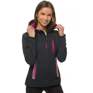 Most Popular OEM ODM Outdoor Women Waterproof Hooded Fleece Rain Hunting Softshell Jacket for Sale - Product Image 4