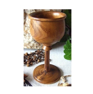 Tasses en bois naturel élégantes et modernes, faites à la main, écologiques, avec poignée, pour café, thé, cacao, lait, usage domestique, bureau, hôtel - Product Image 6