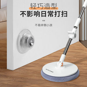 Butée de porte magnétique à forte aspiration, sans perçage, pour salle de bain et toilettes - Product Image 1
