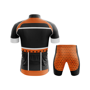 Tenue de cyclisme sur mesure pour équipe, maillot de vélo personnalisé par sublimation, kit de cyclisme OEM d'usine, uniforme de cyclisme personnalisé avec motif et short assorti - Product Image 2