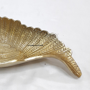 Tazón Decorativo de Aluminio de Calidad Superior Estilo Dubái, Forma de Alas de Ángel, para Servir Frutos Secos, al Precio Más Bajo - Product Image 3