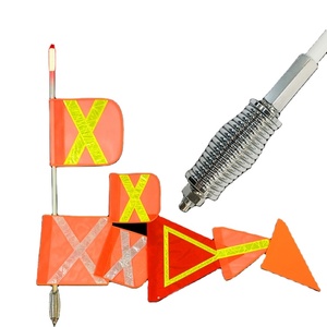 En gros, Lumière de signalisation LED de sécurité minière, clignotante, robuste, pour mât de drapeau, Pure Flag - Product Image 1
