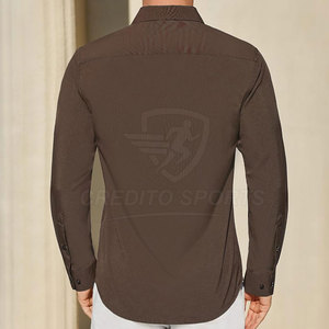 Camisas Clásicas Casuales de Algodón para Hombre, Camisa de Algodón con Botones, Mezcla de Algodón Suave, Ajuste Cómodo, Estilo Diario - Product Image 3
