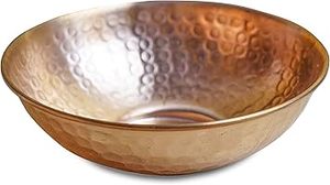 Copper Mixing <b>Bowl</b> Polished Metal Modern Design Dishwasher Safe For Food Serving Home Use copper rice <b>bowl</b> copper <b>curry</b> <b>bowl</b> - Product Image 3