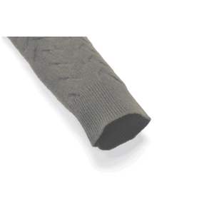 เสื้อสวมหัวคอสูงของผู้หญิงเสื้อถักแบบบางเสื้อถักแบบหลวมแขนยาวแฟชั่นคอสูงตามสั่ง - Product Image 3