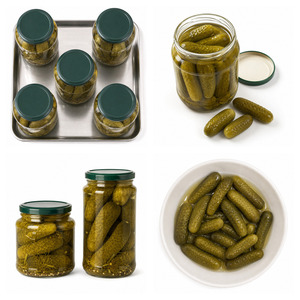 Best Quality Low Price Vietnam Factory Delicious Hot Sale Delicious Canned <b>Pickled</b> Cucumber Packed in 20oz Can - Product Image 1
