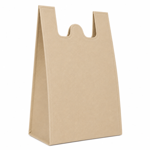 Sac fourre-tout W Cut beige pour impression personnalisée, courses et sac de caisse, sac de transport de marque pour magasin - Product Image 1